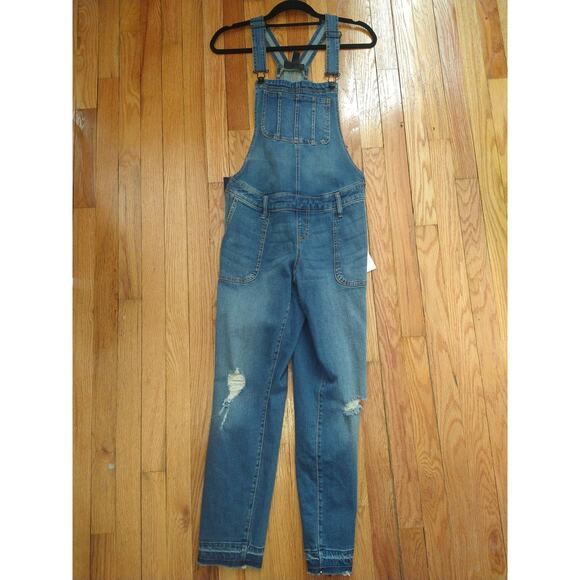 Indigo Blue Denim - NWT Maternity Overalls